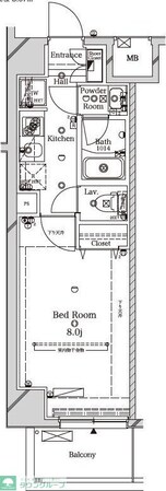 ラフィスタ王子神谷の物件間取画像